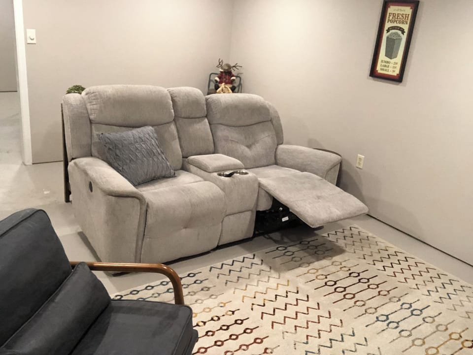 TV area reclining chairs