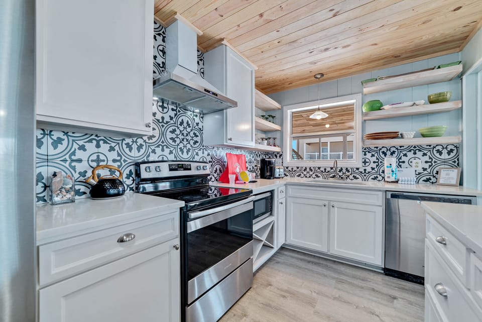 Kitchen for entertaining