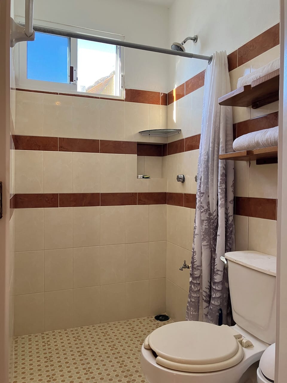 Standard Triple Room | Bathroom | Shower, towels, soap, shampoo