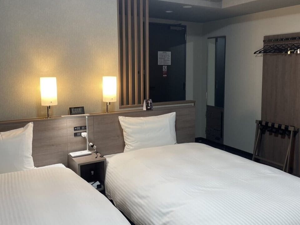 Comfort Twin Room, Non Smoking | Desk, laptop workspace, blackout drapes, iron/ironing board