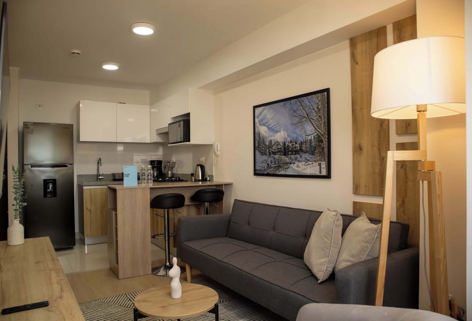 Living room with tv