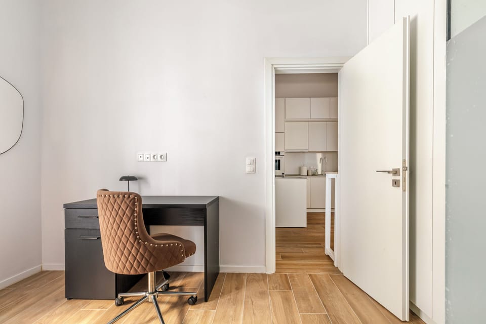Apartment, 2 Bedrooms, Kitchen, City View | 2 bedrooms, premium bedding, desk, laptop workspace