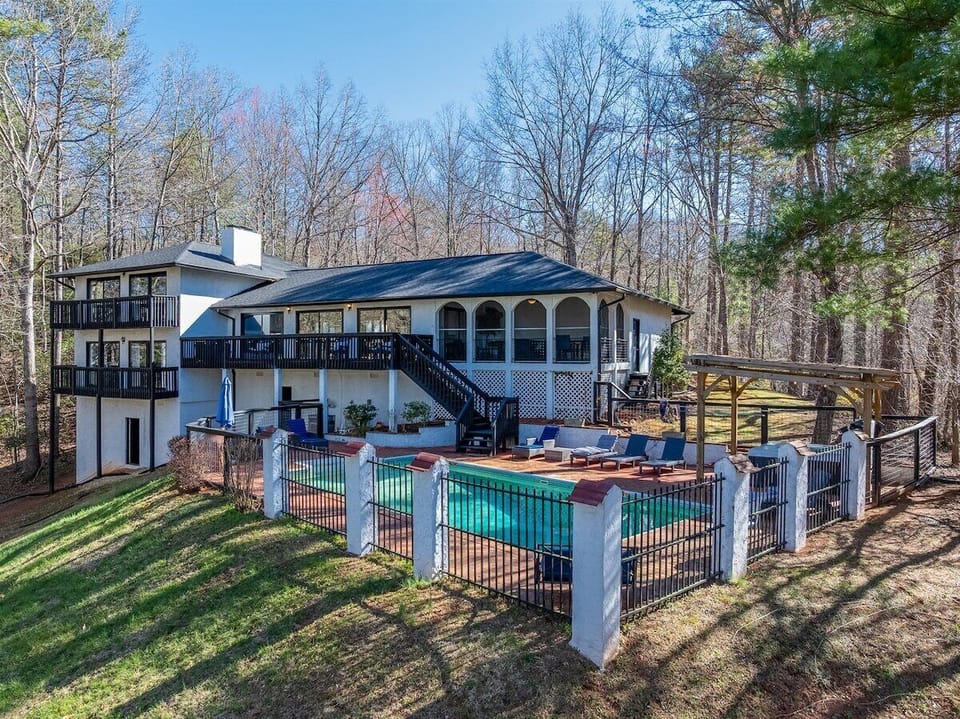 View of entire home & outdoor pool