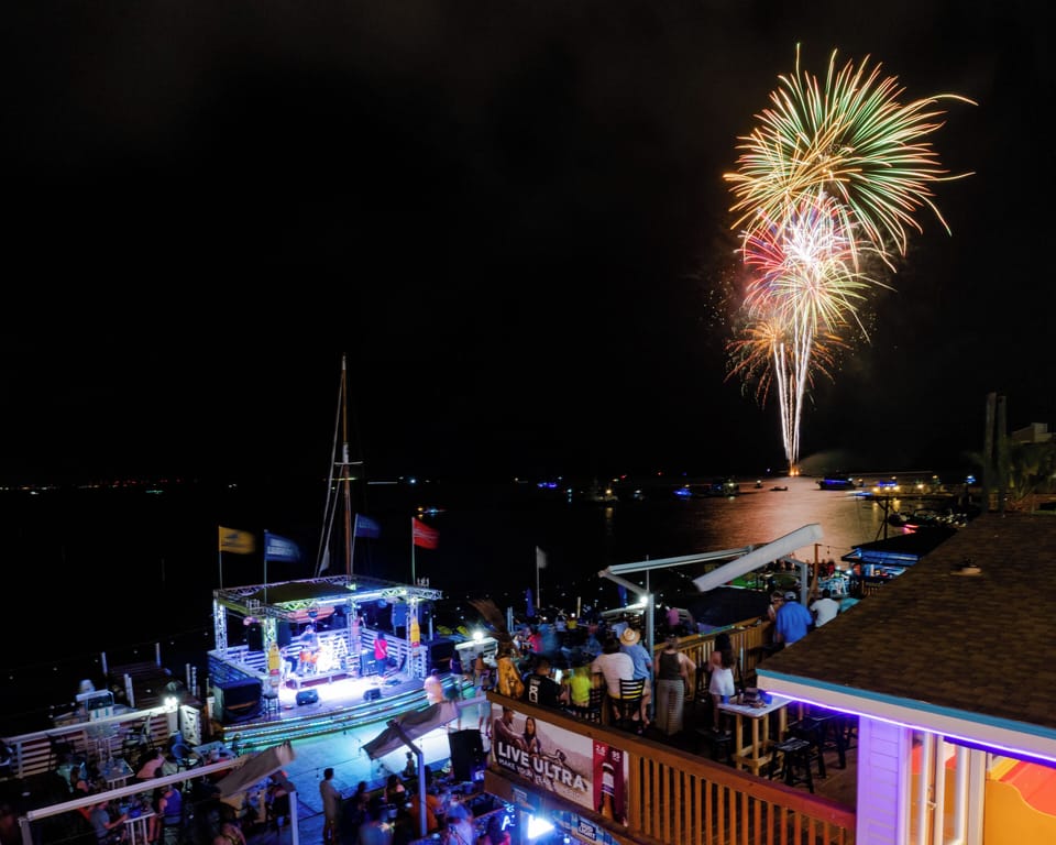 Fireworks on the Bay (Not View From Condo)