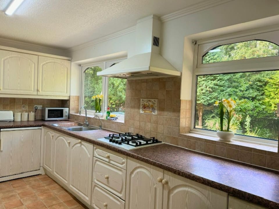 House | Private kitchen | Fridge, microwave, oven, stovetop