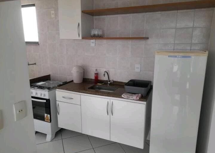 Classic Apartment, Pool View | Private kitchen | Fridge, oven, cookware/dishes/utensils