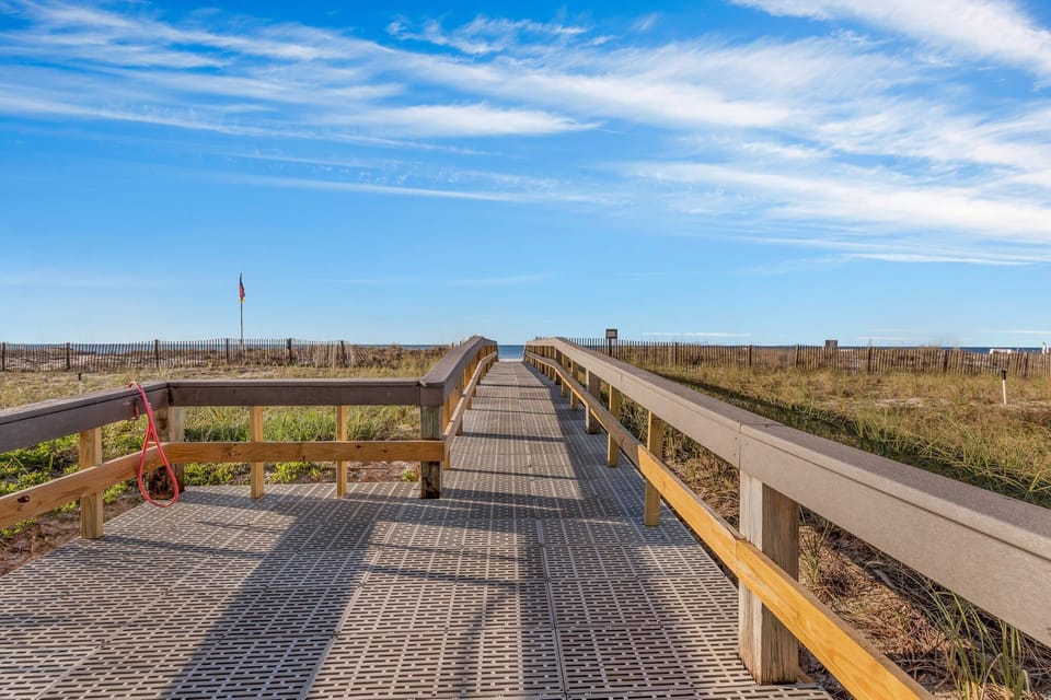 Beach boardwalk