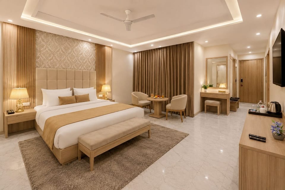 Premium Room | Desk, soundproofing, WiFi (free)