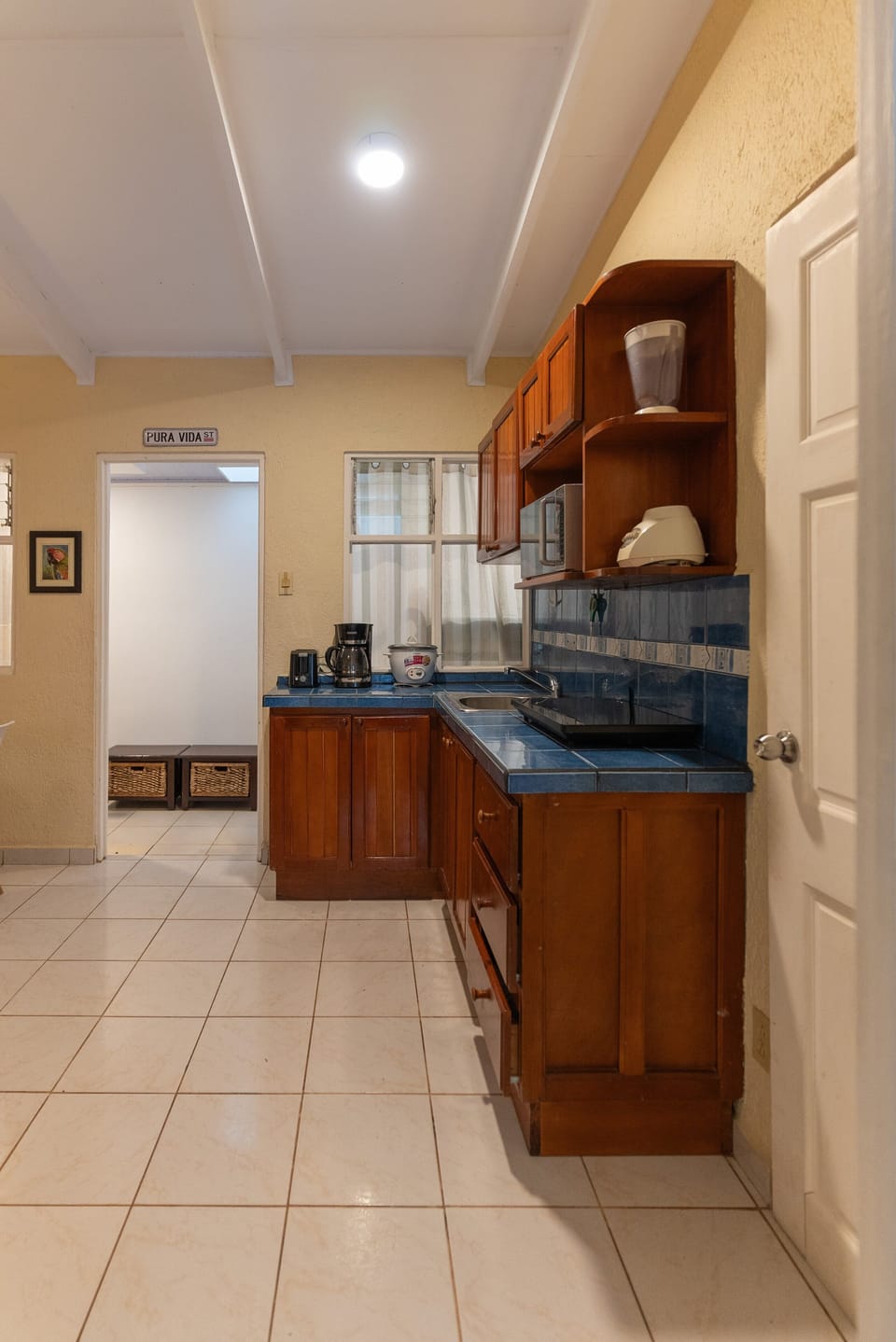 Apartment, Multiple Beds, Patio, Garden View (Villas Paraiso B52) | Private kitchen | Fridge, microwave, stovetop, cookware/dishes/utensils