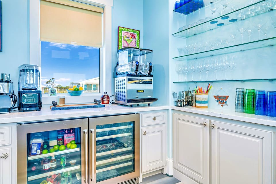 Commercial slushie machine, wine cooler, beverage cooler, blender, juicer, etc.