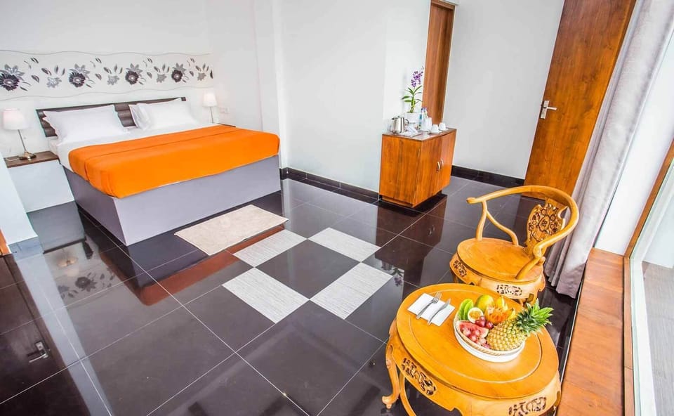 Superior Double Room, Balcony, Partial Sea View | In-room safe, blackout drapes, soundproofing, iron/ironing board