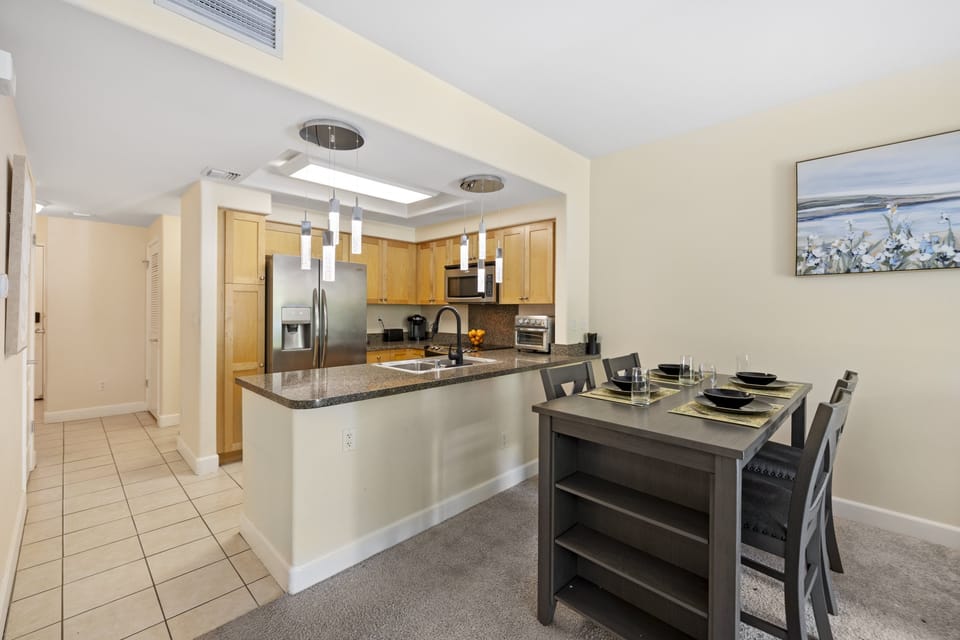 Kitchen and Dining Area