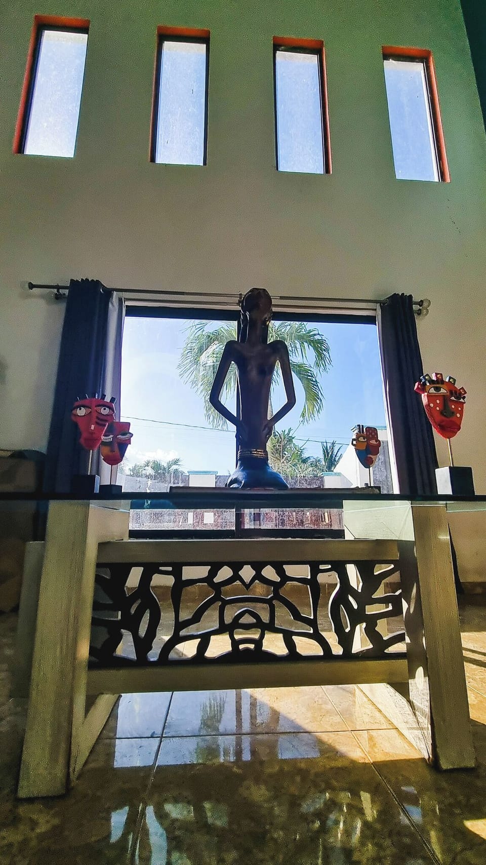 Villa, Garden View | Living area | Flat-screen TV