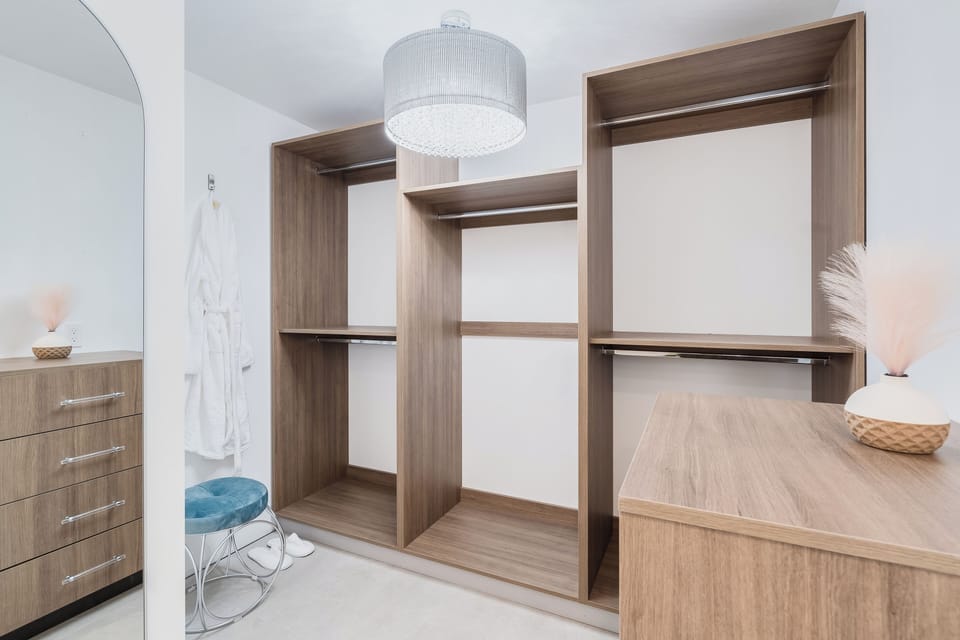 Display Your Clothes During Your Stay | Main Level
