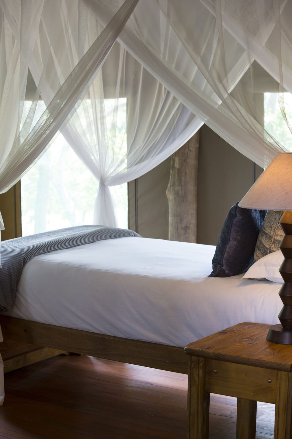 Deluxe Tent, Multiple Bedrooms | In-room safe, desk, bed sheets