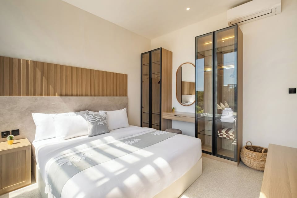 Deluxe Villa, 3 Bedrooms, Balcony, Garden View | Cribs/infant beds, rollaway beds, free WiFi, bed sheets