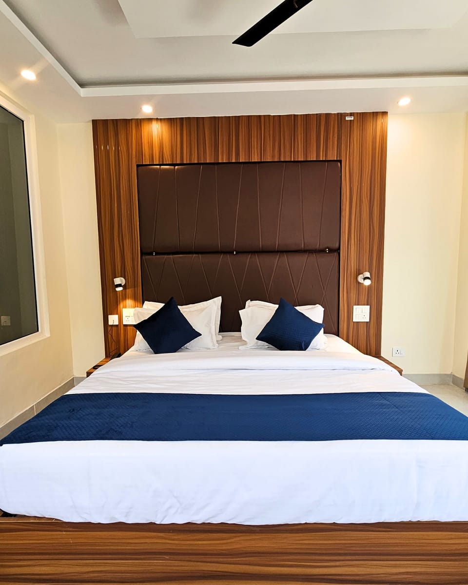 Minibar, laptop workspace, blackout drapes, iron/ironing board