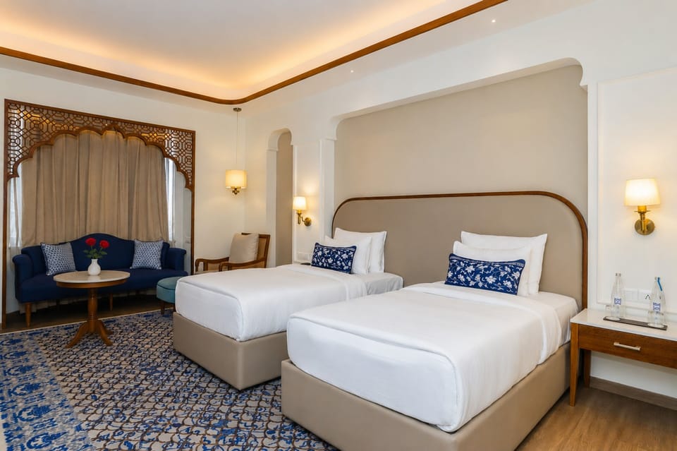 Egyptian cotton sheets, premium bedding, minibar, in-room safe