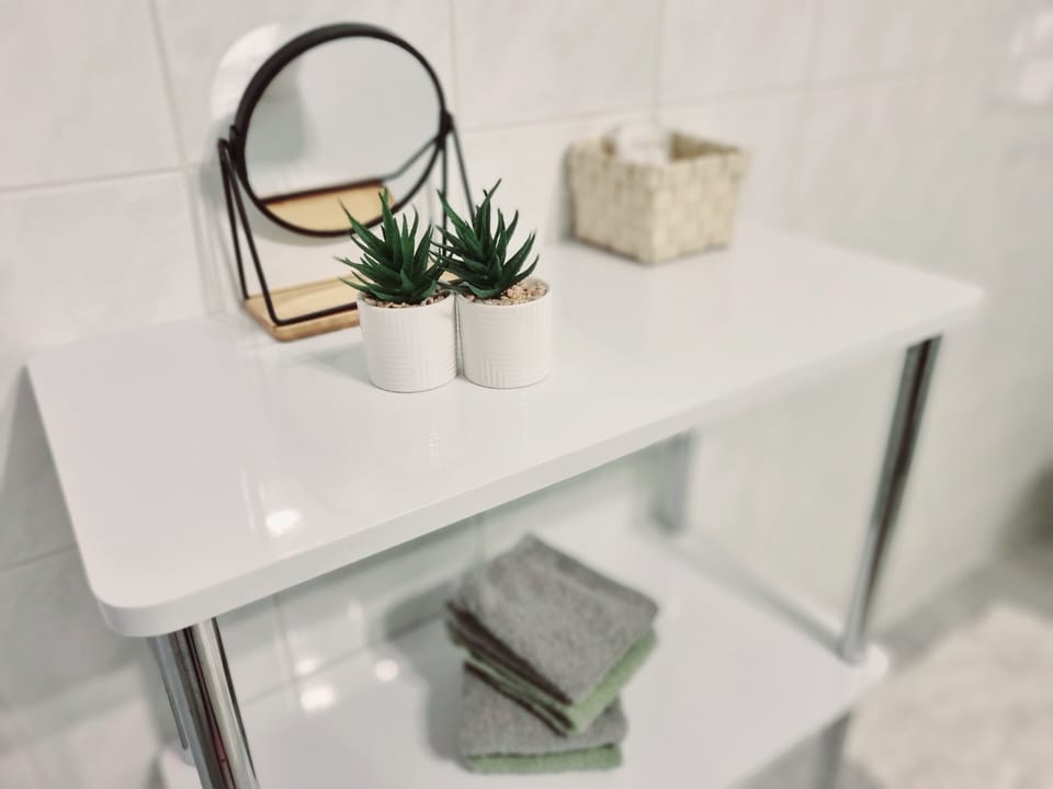 Family Quadruple Room, Garden View | Bathroom | Shower, hair dryer, towels, soap