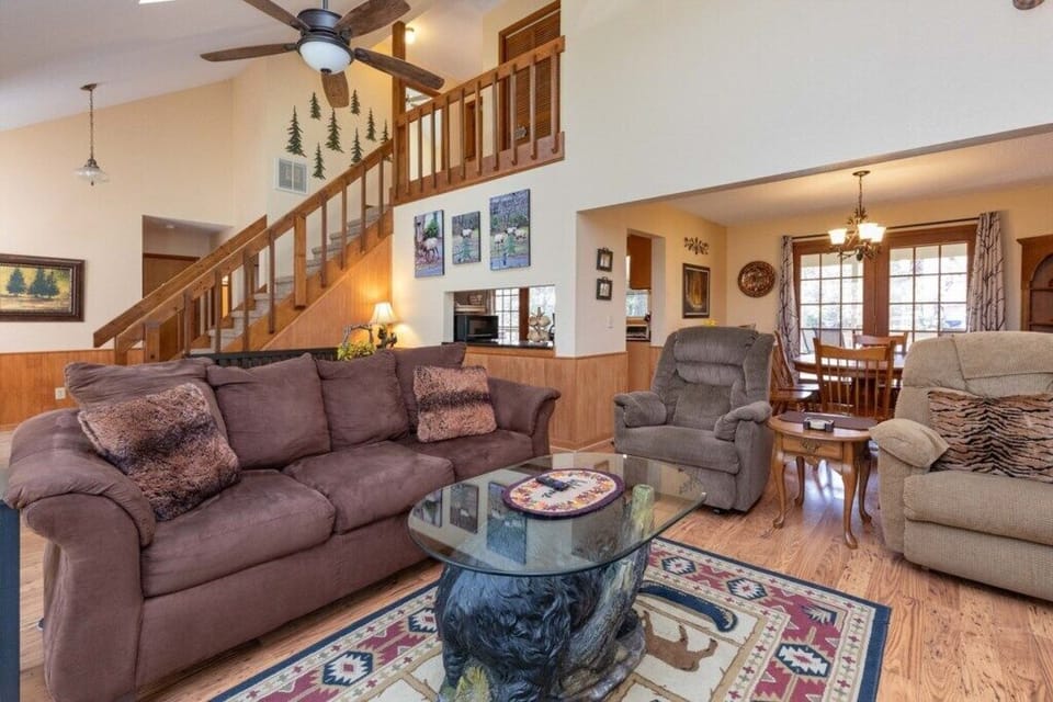24 View to Stairs and Dining Area from Living Space