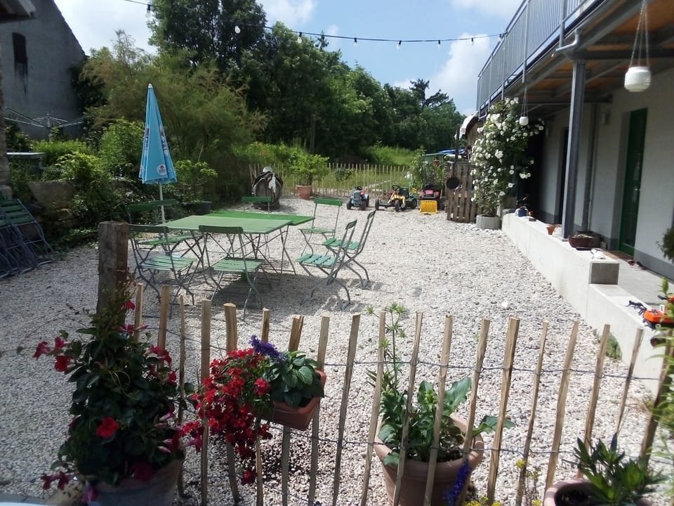 Courtyard view