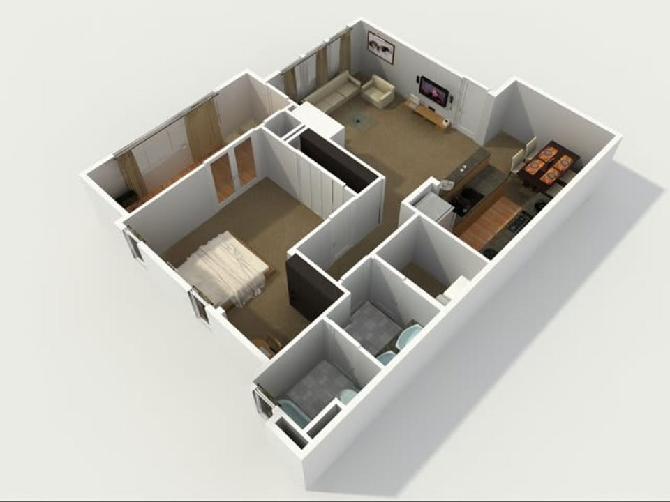 House | 1 bedroom, Internet