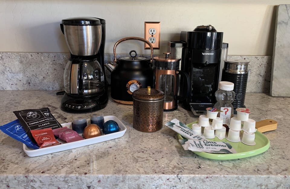 Coffee and/or coffee maker