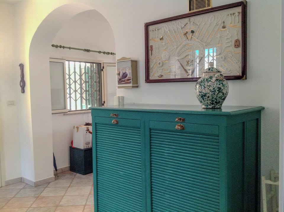 Villa, Sea View | Living area | Fireplace