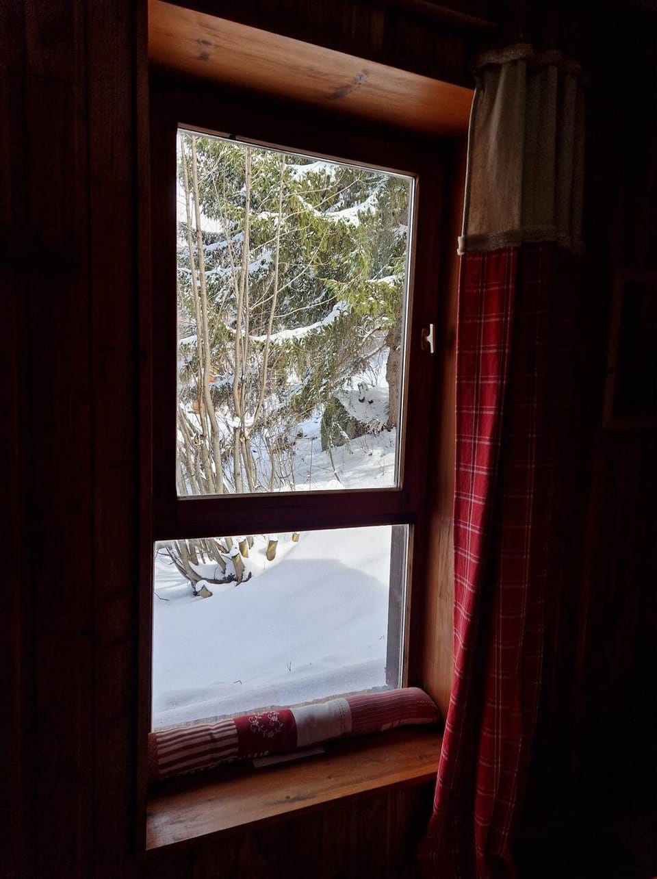 VUE DE LA CHAMBRE