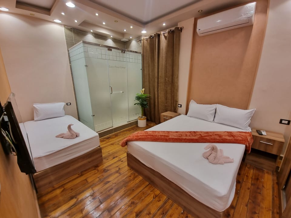 Twin Room, Multiple Beds, Private Bathroom | Frette Italian sheets, premium bedding, down comforters, pillowtop beds