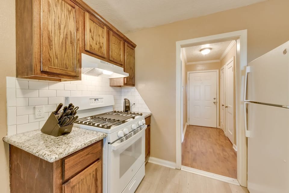 Kitchen and Hallway