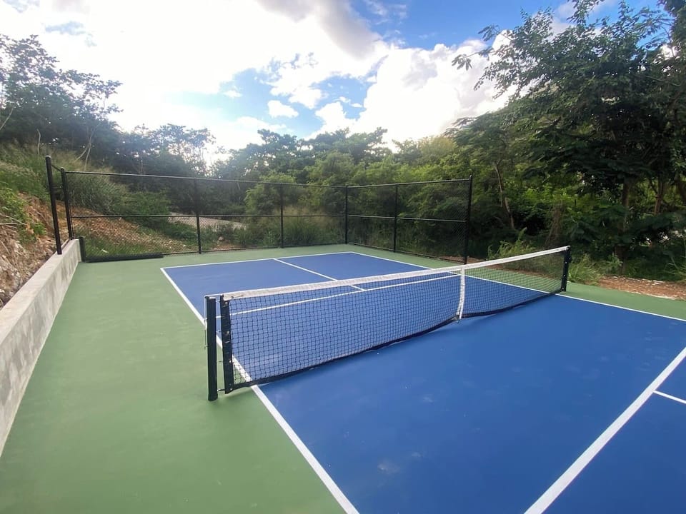 Brand new pickleball courts for active family fun.