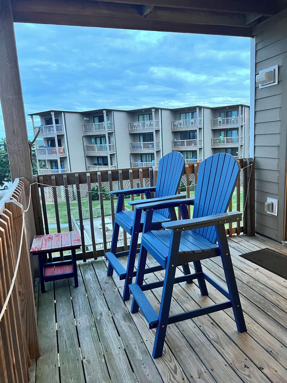 Comfortable Balcony Seating