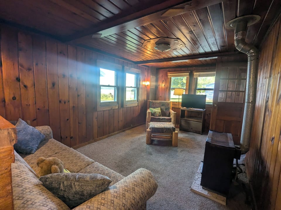 Living Room looking toward Tawas Lake
