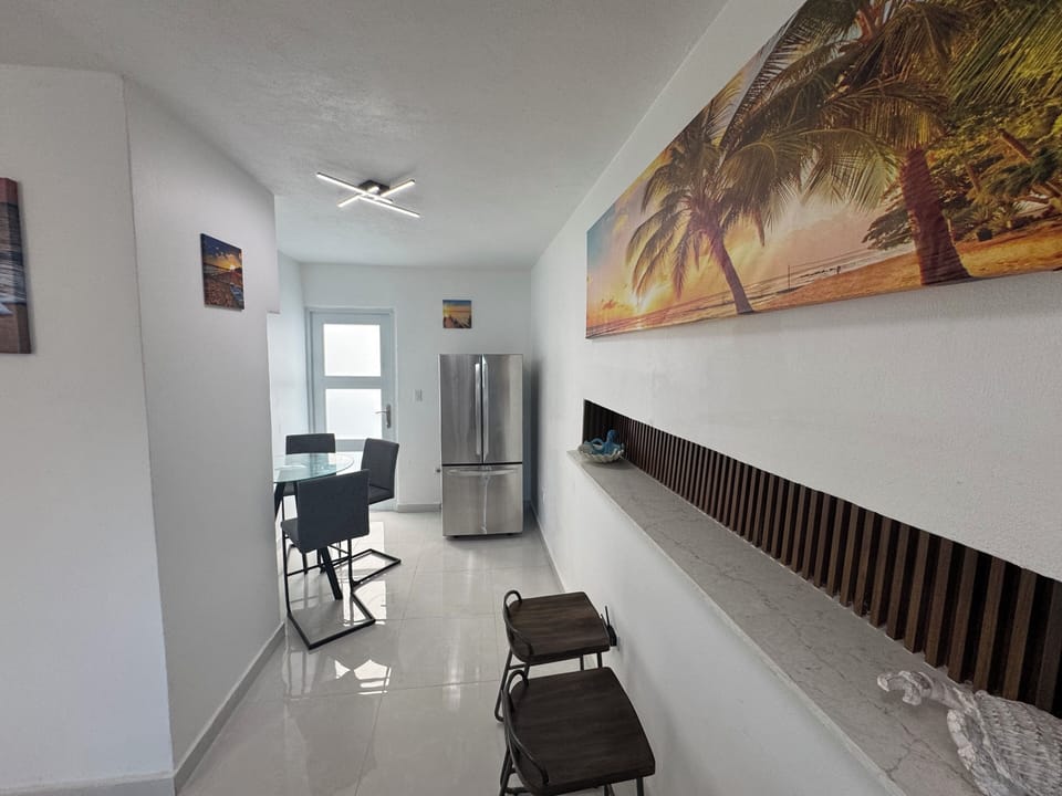 Luxury Villa, City View | Private kitchen | Dining tables