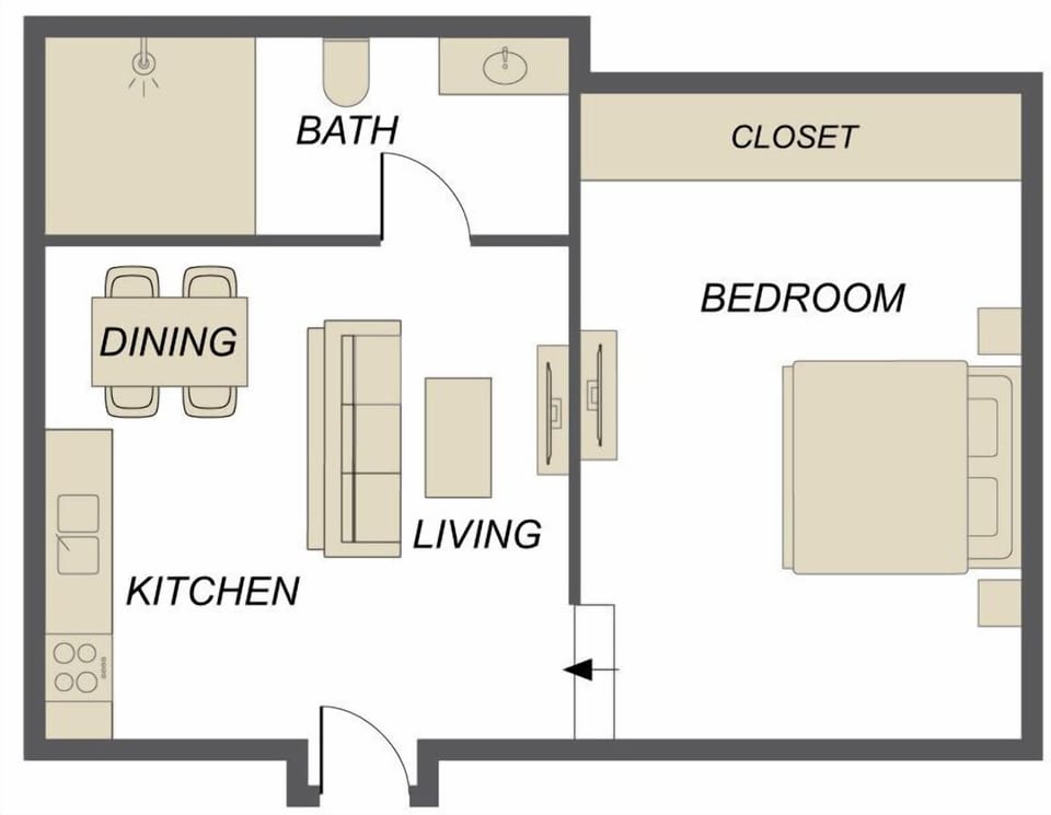 This is the floor plan of Palm Beach 623.