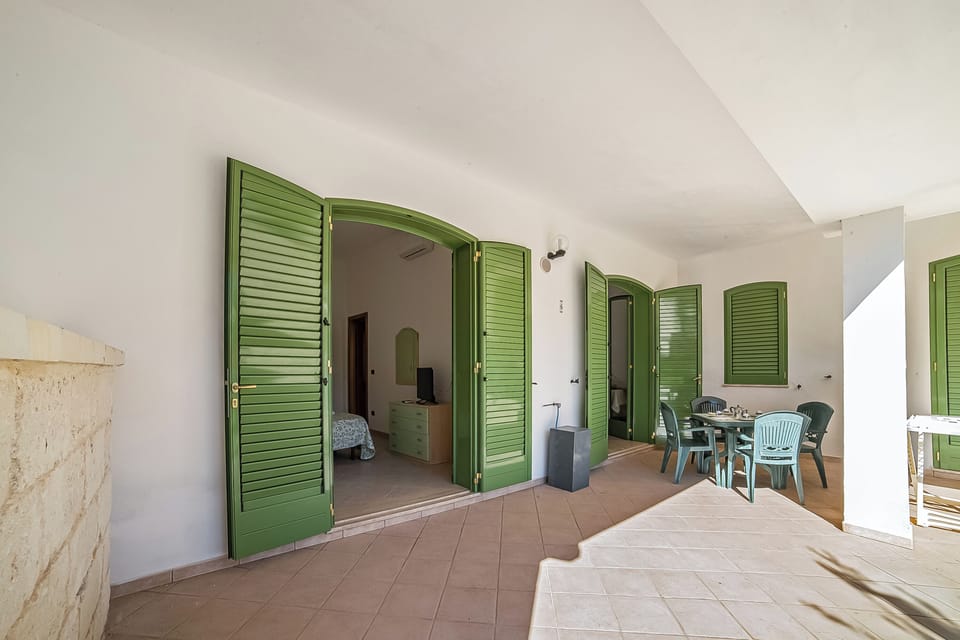 Interior entrance