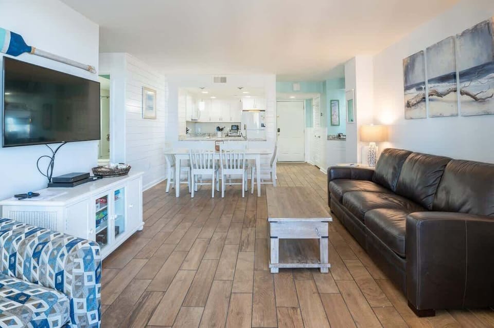 Spacious open concept living area