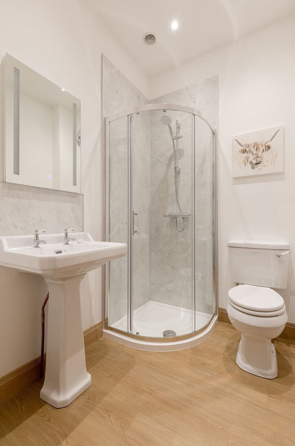 Bathroom, Plumbing Fixture, Flooring, Floor, Interior Design, Toilet Seat, Plumbing, Toilet, Sink, Shower