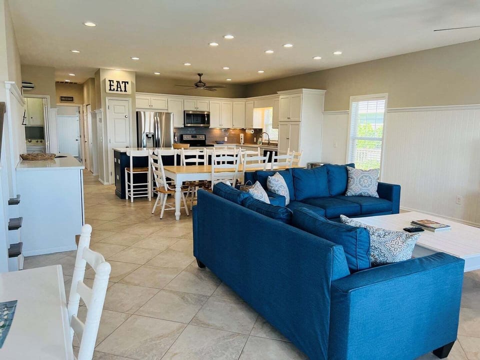 Living, Dining, Kitchen Area