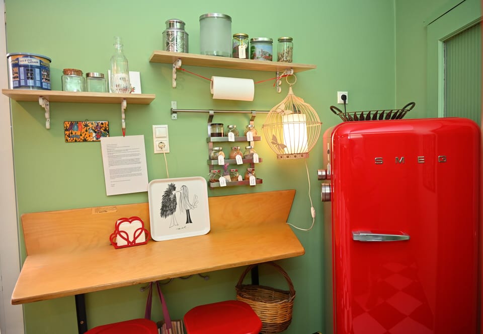 Apartment, Balcony | Private kitchen | Coffee/tea maker, electric kettle