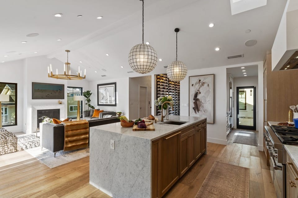 Indoors, Kitchen, Home Decor, Chandelier, Lamp