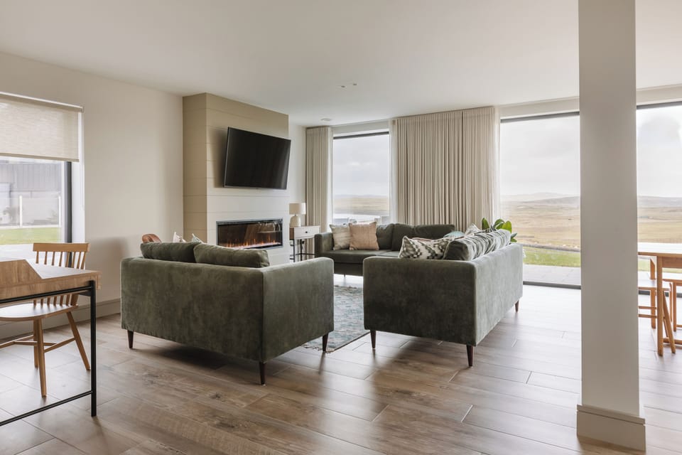 Pollan couches @Ballyliffin Beach Houses