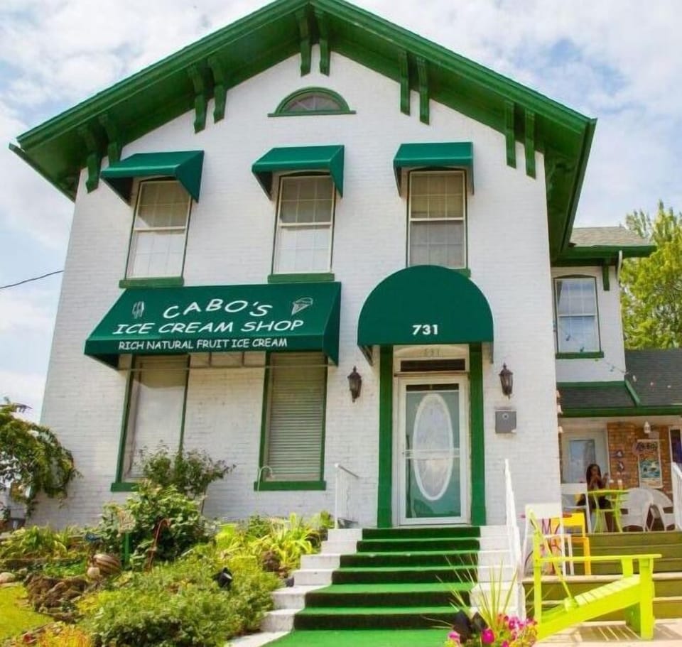 The front entrance to your stay. 