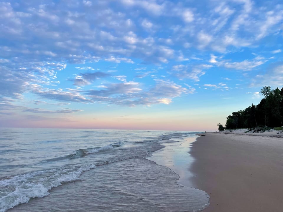 This is just another day 300-feet away from where you're staying.