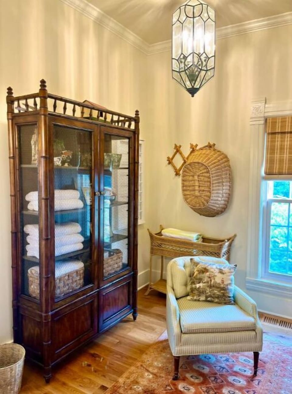 First floor bathroom and laundry room