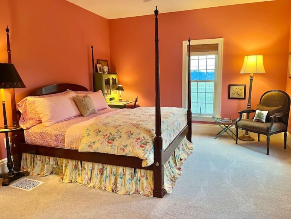 2nd floor primary king bed.