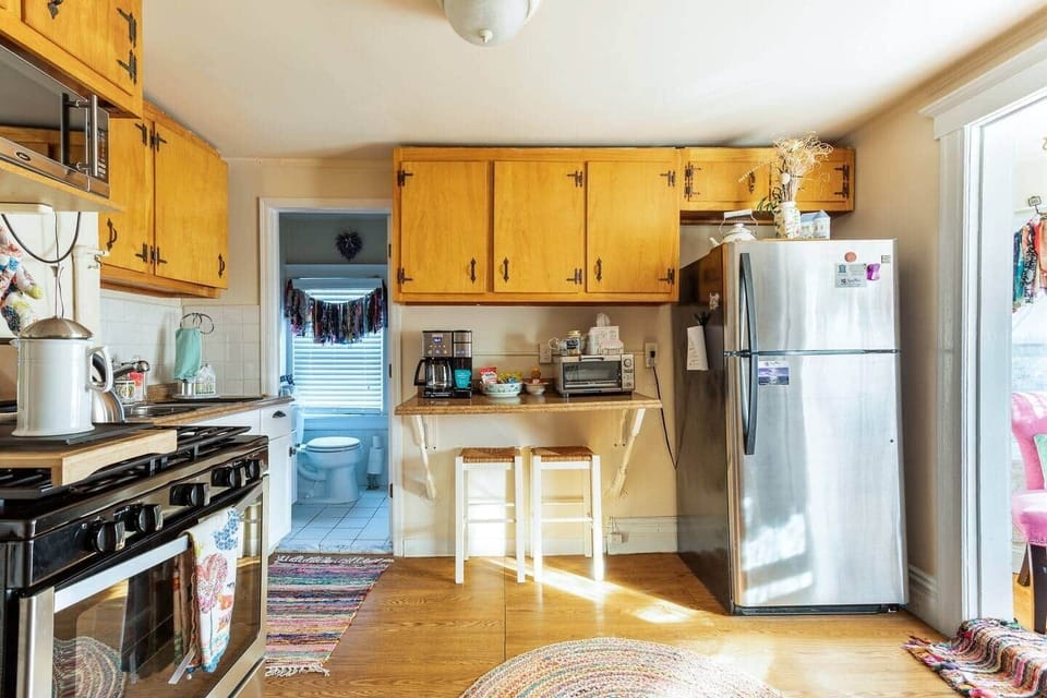 Second fully stocked kitchen.