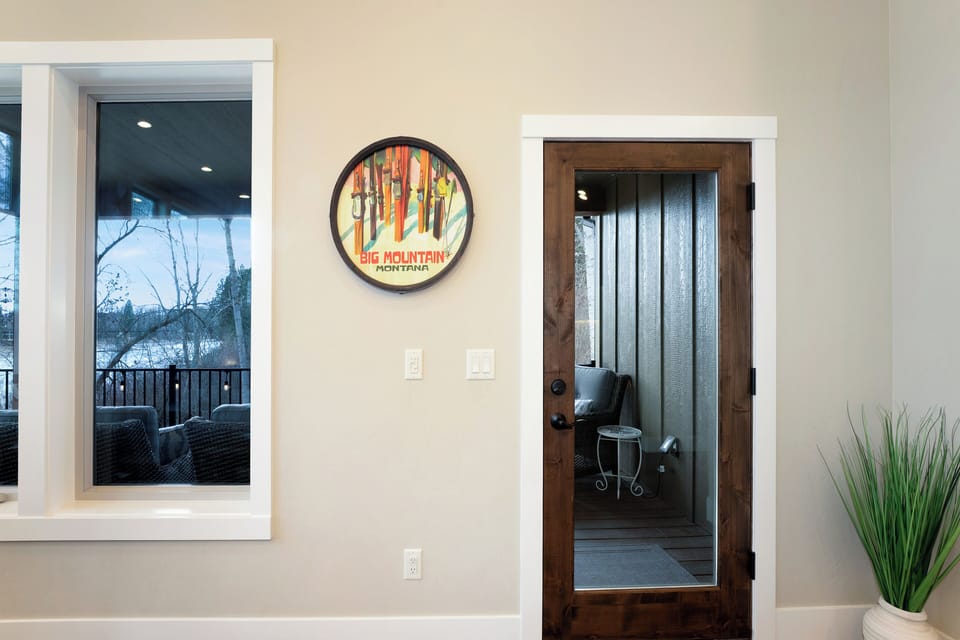 Access to the Balcony | Upper Level