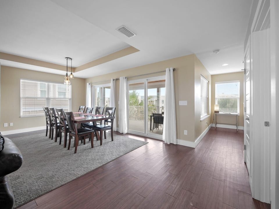 view to dining and ocean view patio
